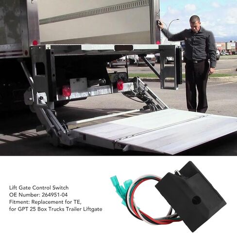 مفتاح بوابة رفع من aqxreight 264951 04 4 سلك بديل للتحكم في بوابة البناء القوية لـ GPT 25 Box Trucks Trailer Liftgate in Saudi Arabia