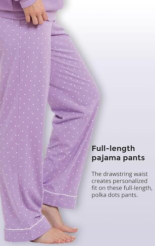 PajamaGram Womens Pajama Sets - Cotton Pajamas For Women, 3-Pc Set in Saudi Arabia