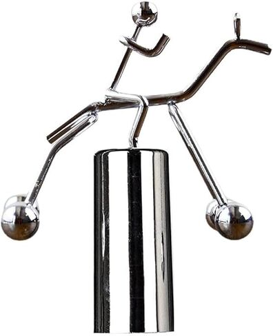 Steel Balance Toy Kinetic Art Table Balancing Decorations Physics Toy Home Office Toys Kinetic Desk Toys FN05 in Saudi Arabia