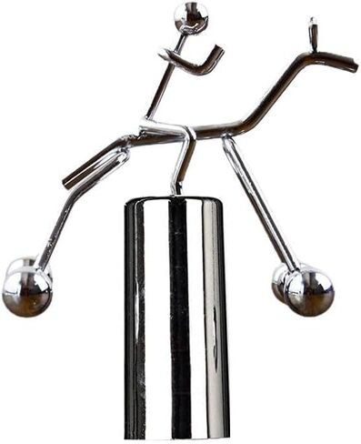 Steel Balance Toy Kinetic Art Table Balancing Decorations Physics Toy Home Office Toys Kinetic Desk Toys FN05 in Saudi Arabia