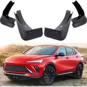 Mudguards Mud Flaps Splash Guards Fenders Compatible with 2024-Up Buick Envista, 4pcs Mud Guard Kit, Black