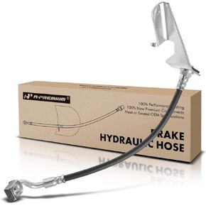 A-Premium Rear Driver Brake Hydraulic Hose Compatible with Select Select Buick and Pontiac Models - Allure 2005-2009, LaCrosse 2005-2009, Grand Prix 2004-2008 - Replace# 15238613