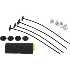 Universal Car Electric Fan Plastic Mount Kit Complete Mounting Kit