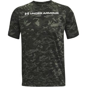 Under Armour Men's UA Tech ABC Camo Loose Fit Short Sleeve Shirt Small