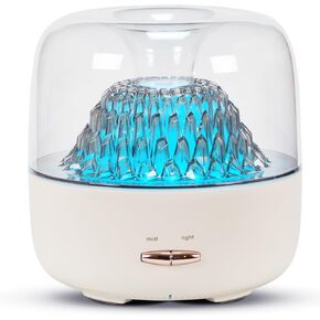 Essential Oil Diffuser with Remote Control, 200ml Ultrasonic Cool Mist Aromatherapy Oil Diffuser with USB Cord, Diffusers with 7 Colors LED Night Light & Safe Waterless Auto Shut Off for Home Office