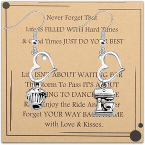 WSNANG Baker Bracelet Bake Lover Gift Culinary Student Graduation Gift for Her Baking Jewelry Chef Baker Gifts