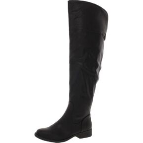 Womens Allicce Wide Calf Knee-High Boots Black 7 Medium (B,M)