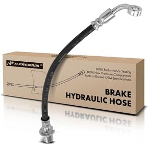 A-Premium Rear Driver Brake Hydraulic Hose Compatible with Toyota and Lexus Models - Land Cruiser 1993-1997 4.5L, LX450 1996-1997 4.5L - Replace# 9094702615