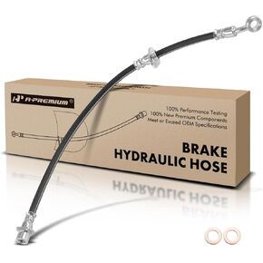 A-Premium Rear Driver Brake Hydraulic Hose Compatible with Select Acura Models - CL 2001 2002 2003, 3.2L - Replace# 01468S3MA01