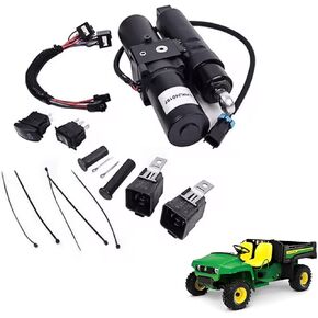 طقم مشغل رفع الطاقة لصندوق الشحن 12 فولت متوافق مع مركبة John Deere Gator المساعدة 4X2 HPX 4X4 HPX XUV 825i 855D 855M 855E 865R 865E&BM25143 BM23694 BM26414