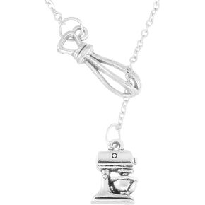 HUTIMY Gift for Baker Women Best Unique Bakers Baking Themed Jewelry Chef Presents Cooking Necklace