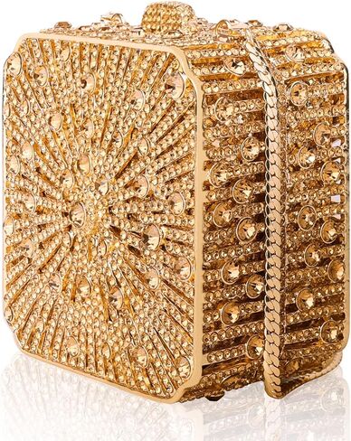Crystal Clutch Evening Bag Bling Luxury Rhinestone Wedding Bridesmaid Handbag Cocktail Formal Purse For Women in Saudi Arabia