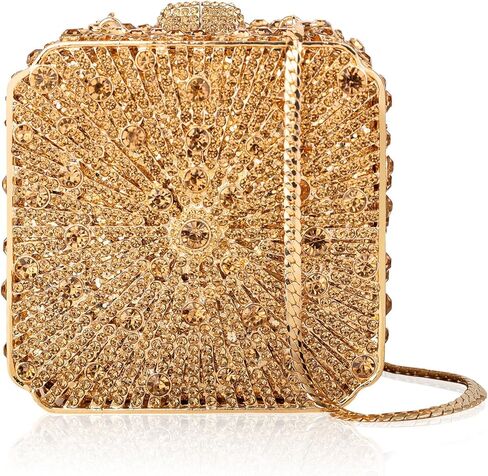 Crystal Clutch Evening Bag Bling Luxury Rhinestone Wedding Bridesmaid Handbag Cocktail Formal Purse For Women in Saudi Arabia