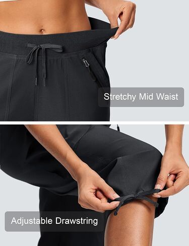 Women's 21" Cargo Capris with 8 Pockets Lightweight Quick Dry Capri UPF 50+ Hiking Travel Casual Outdoor Pants in Saudi Arabia