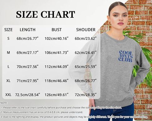 Women Cool Aunts Club Sweatshirt: Aunt Crewneck Sweatshirt Auntie Letter Print Long Sleeve Pullover Top in Saudi Arabia