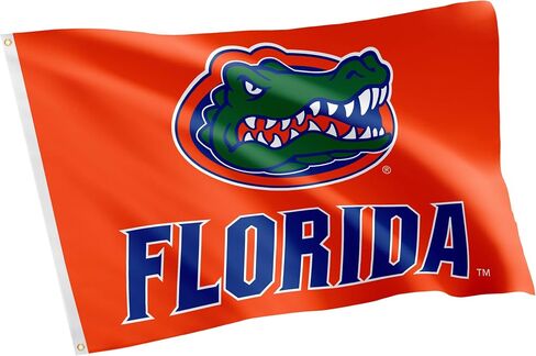 Desert Cactus University of Florida Flag UF Gators Banner 100% Polyester Indoor Outdoor 3x5 feet Flags (Style 1) in Kuwait