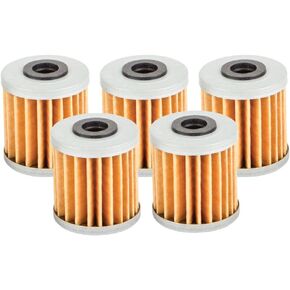 Tusk First Line Oil Filter 5 Pack Compatible with Kawasaki KX250 2019-2025