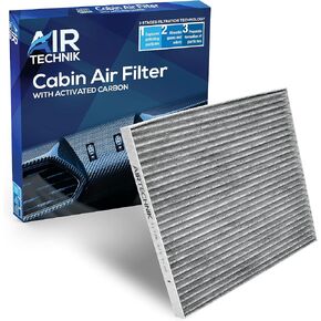 AirTechnik CF11776 Cabin Air Filter w/Activated Carbon | Fits Infiniti JX35 2013, QX60 2014-2020, Nissan Altima 2013-2018, Maxima 2016-2023, Murano 2015-2024, Pathfinder 2013-2020 - 27277-3JC1B