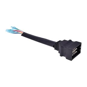 Snow Plow 13 Pin Harness Connector Pigtail Repair Kit Plow Side MSC04754 Compatible with Boss