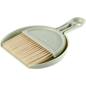 مكانس يدوية صغيرة مجموعة غبار صغيرة ومجموعة فرشاة للطاولة والمكتب والكونترتوب ولوحة المفاتيح والقطط والكلاب والحيوانات الأليفة الأخرى (وردي) ENG547 in Kuwait