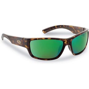 Flying Fisherman Matecumbe Wrap Around Polarized Sunglasses, Tortoise, One Size