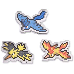 Pokémon Center: Articuno, Zapdos & Moltres Pokémon Pixel Pins (3-Pack)