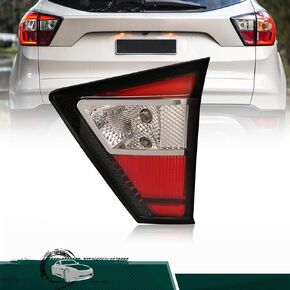 Tail Light Assembly Compatible with 2017 2018 2019 Ford Escape Kuga Outer Rear Brake Lamp, Replaces# GJ5Z13405C(Left Driver Side)