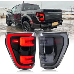 T T-ABC F150 Tail Light Assemblies Full LED 2021-2024