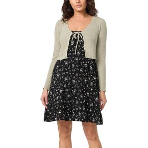 WallFlower womens 2-piece Sweater and Dress Set