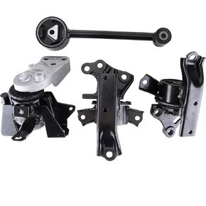 مجموعة كاملة من دعامات المحرك Loddery لـ Mitsubishi Mirage & Mirage G4 1.2L 2014 2015 2018 2019 2020 2021 2022 | OEMK230، 2910A318، 2910A106 2910A317