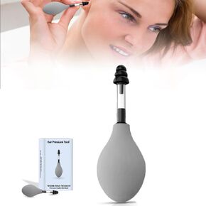 Ear Pressure Relief Suction Device, Tension Headache Relief Migraine Relief Inner Ear Balance, Airplane Ear Pressure Relief, Ear Popper Ear Relief Device, Reduces Tension