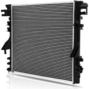 Aluminum Radiator Compatible for 2007-2018 Jeep Wrangler 3.6L 3.8L V6 Replace# CU2957 RAD2957 68143886AA CH3010343