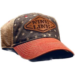Old Favorite Trucker Hat - Vintage Classic Stencil Patch Design - Breathable Mesh Back - Stencil Patch Baseball Cap