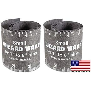 2 EACH Flange Wizard WW-16 Small Wrap 30" Long x 2-5/8" Wide For Pipe 1" to 6" Diameter