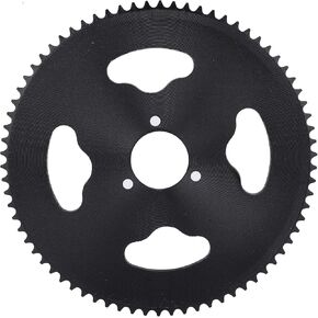 Motorcycle Rear Sprocket,T8F 74T Tooth 30MM Steel Rear Sprocket Replacement Accessories for Small Pitbikes