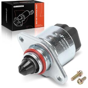 A-Premium Fuel Injection Idle Air Control Valve Compatible with Chevrolet Spark 2013 2014 2015 2016 2017, Replaces# 96966721