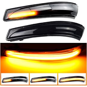 Hacreyatu Dynamic LED Side Mirror Sequential Turn Signal Light Indicator For Hyundai Elantra Avante MK5 MD UD Veloster 2011-2015