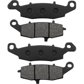 Front and Rear Brake Pads for Kawasaki VN900 Vulcan 900 Classic/Classic LT 2006-2014 VN900 Custom 2007-2014, Vulcan 1500 VN1500 99-04, VN1600 Vulcan 1600 Classic 01-08
