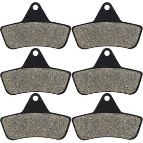 Road Passion Front & Rear Brake Pads for Arctic Cat 250 2x4 4x4 1999-2004/300 2x4 4x4 1998-2004/400 2x4 4x4 /500 4x4 / 500 4x4 Utility/Bearcat 454 2x4 1997-1998 / Bearcat 454 4x4 1996-1998