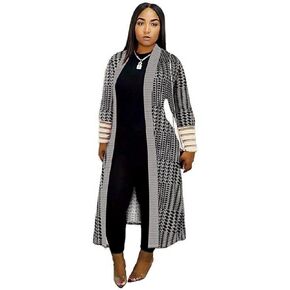 BDAILKA Long Cardigans for Women Lightweight Fashion Long Sleeve Open Front Jacket Coat XJ002