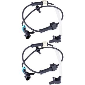 OCPTY Front Side ABS Wheel Speed Sensor Compatible for Chevrolet, for GMC for Hummer Silverado 1500 Classic for HD 2500 3500, Suburban 1500 2500, Avalanche 2500, Sierra 1500 Classic for HD - 2PCS