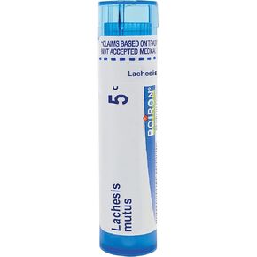 Boiron Lachesis Mutus 5C Md 80 Pellets for hot Flashes associated with Menopause