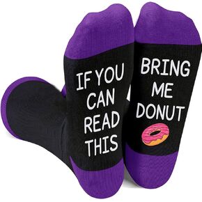 Novelty Funny Socks You Can Read This Wine Crew Socks Casual Gifts Stocking Holiday Gifts