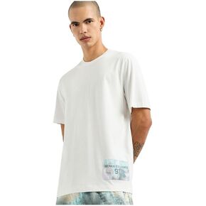 Armani Exchange Men's Small Camo Patch Short Sleeve T-Shirt in Kuwait
