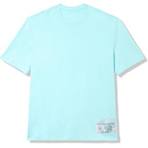Armani Exchange Men's Small Camo Patch Short Sleeve T-Shirt