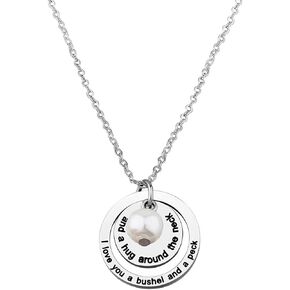 I Love You a Bushel and a Peck Necklace Gift for Mom Grandma (I Love You a Bushel and a Peck Necklace-02)