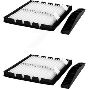 PUR Cabin Air Filter (2 Pack) Replacement For Chevrolet Silverado 1500 GMC Sierra Tahoe 2500 HD Suburban Yukon Cadillac XL Avalanche Classic 3500 Escalade ESV EXT K54-100081