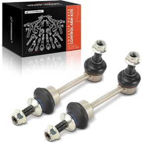 A-Premium 2 x Rear Sway Bar Links Stabilizer Bar Links, Compatible with BMW X5 2007-2018, X6 2008-2019