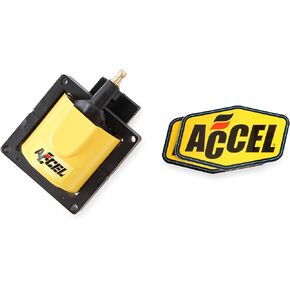 ACCEL 140012 SuperCoil Ignition Coil - Yellow - Individual