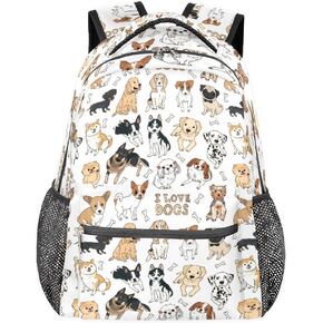 TropicalLife Police Backpack For Kids Boys, Policeman Car Motorbike Waterproof School Bag For Teen Girls Boys，16'' Kid Travel Schoolbag College Back Pack with Laptop Compartmen